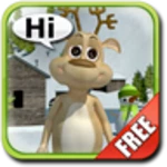 talking prancer reindeer android application logo